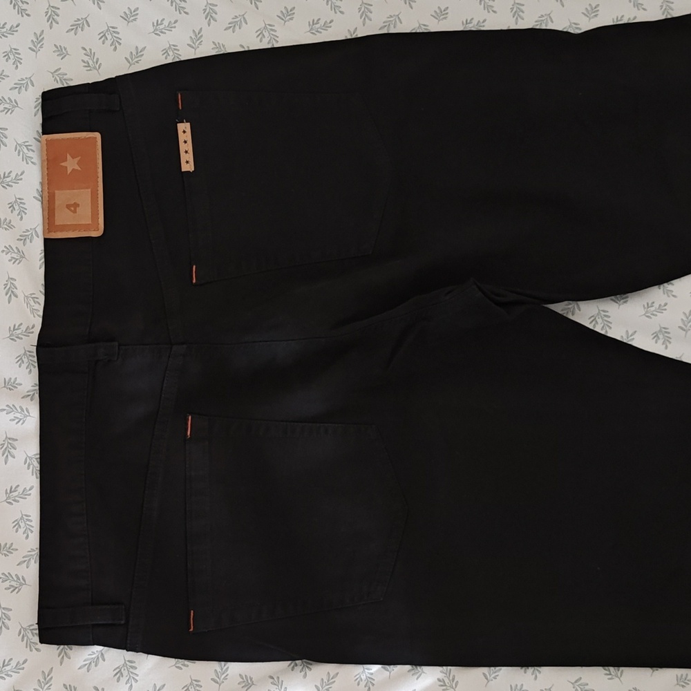 Fourstar Clothing Mariano Standard Fit Black Pants - Picture 4 of 5